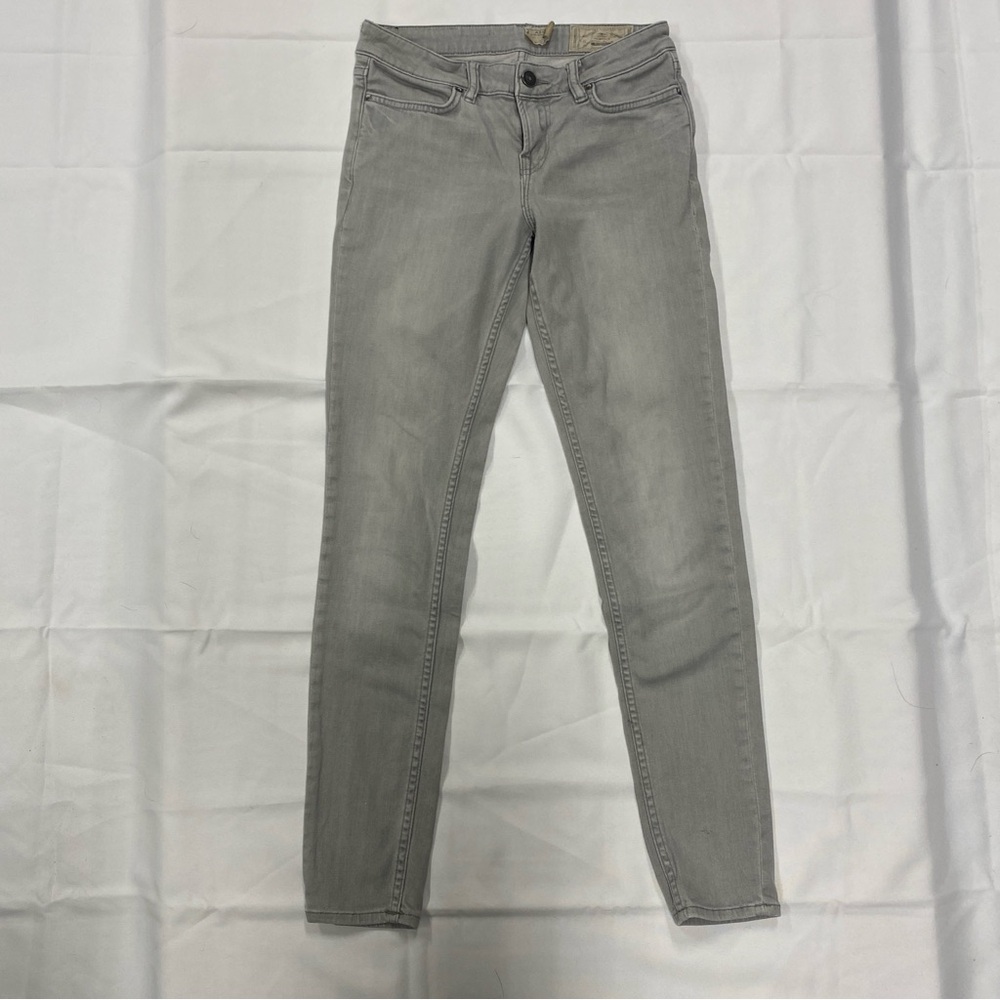 All Saints Ashby Low Rise Skinny Women's Gray Jeans W 26